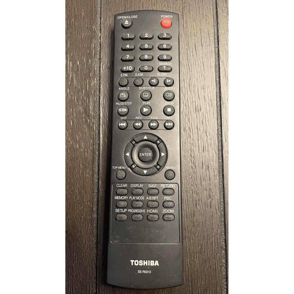 Toshiba SE-R0313 Remote Control Tested Works‎ Genuine OEM